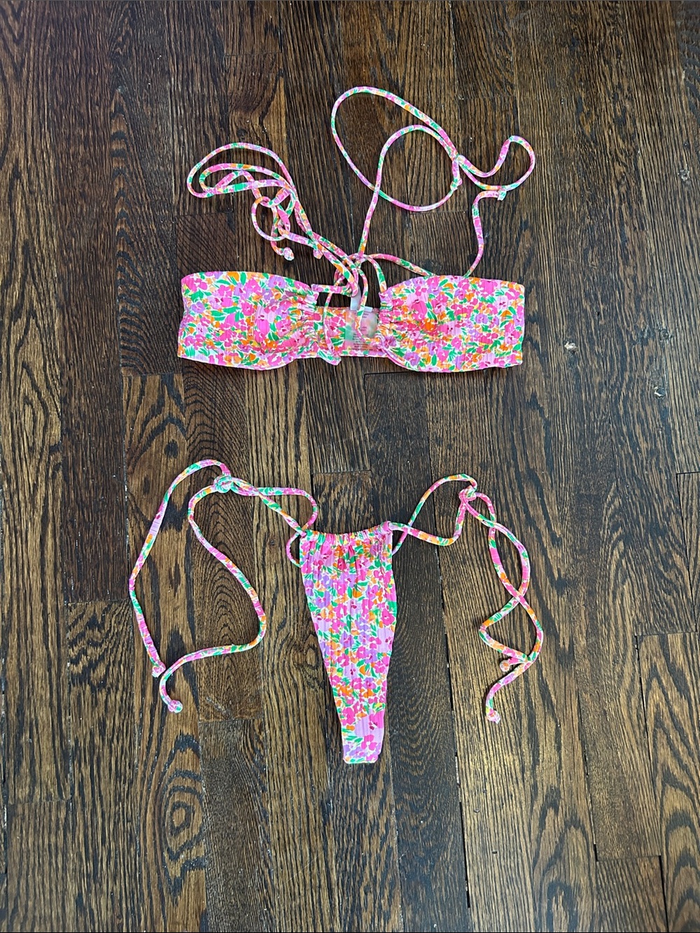 For Love and Lemons Bikini Set